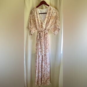 Elegant Floral Women's Maxi Dress